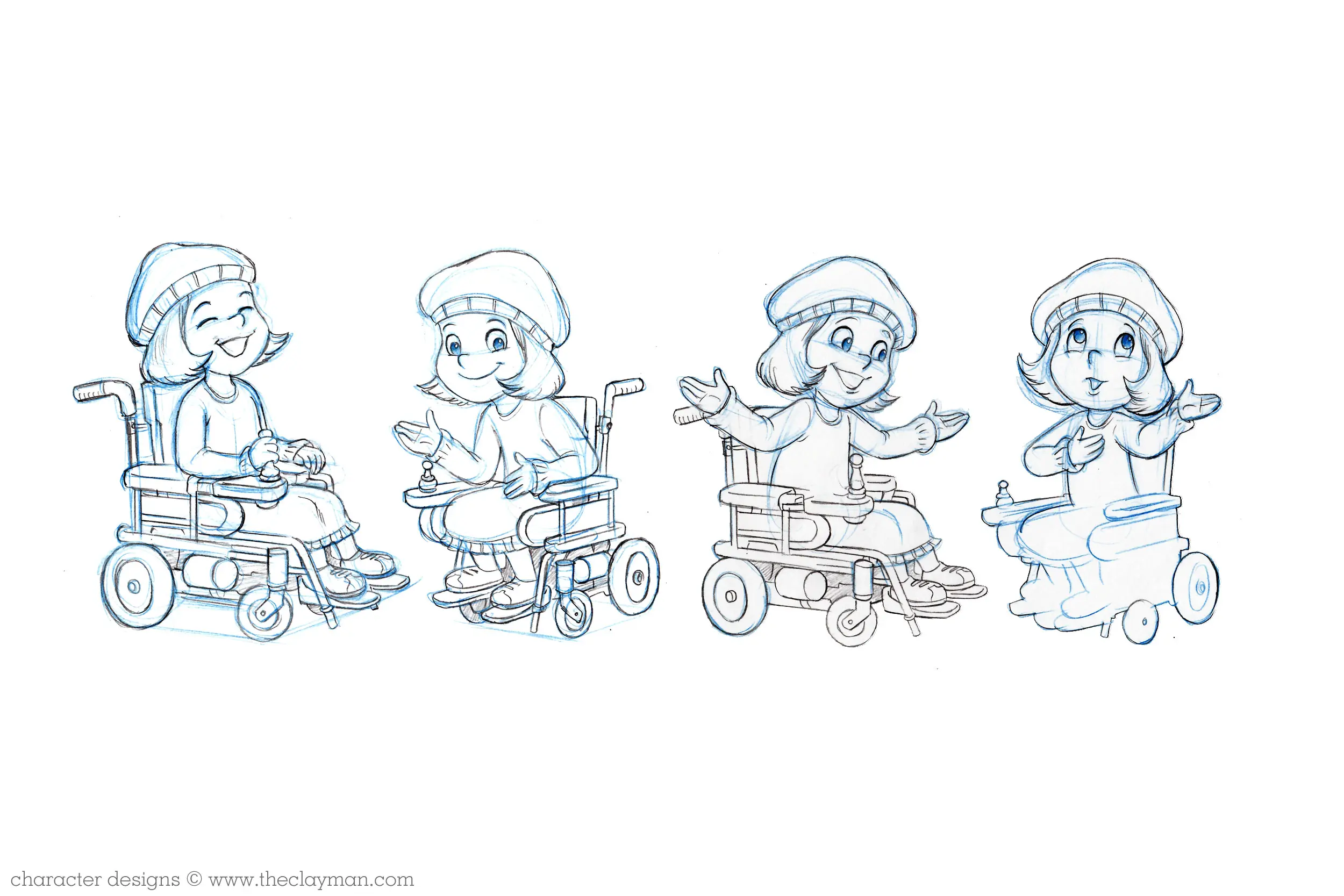 Character design and development for BC Children's Hospital Foundation by The Clayman Studio